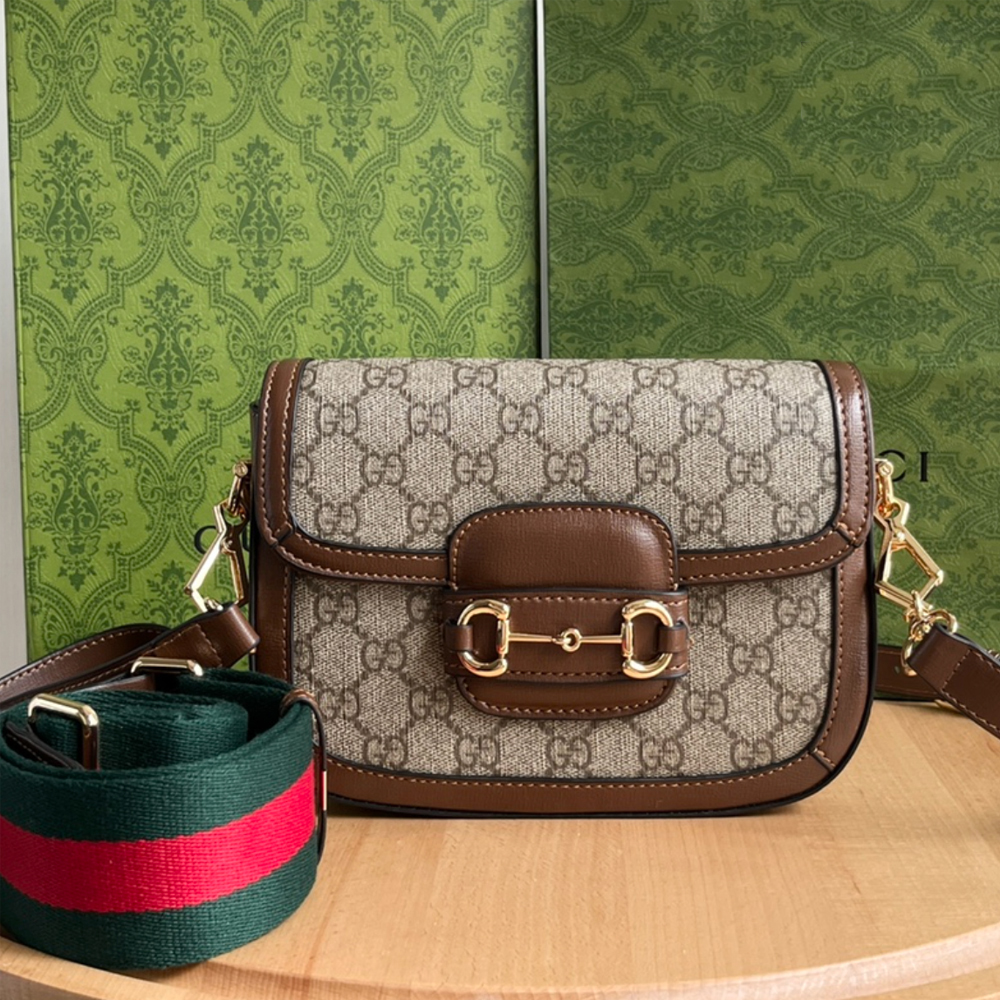 GUCCI 1955 Horsebit Shoulder Bag Mini