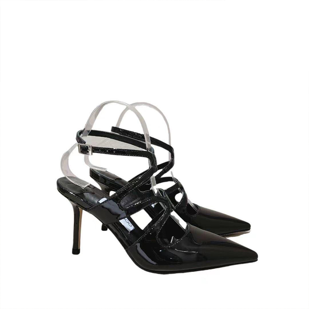 Jimmy Choo Patent Leather Azia  Heels