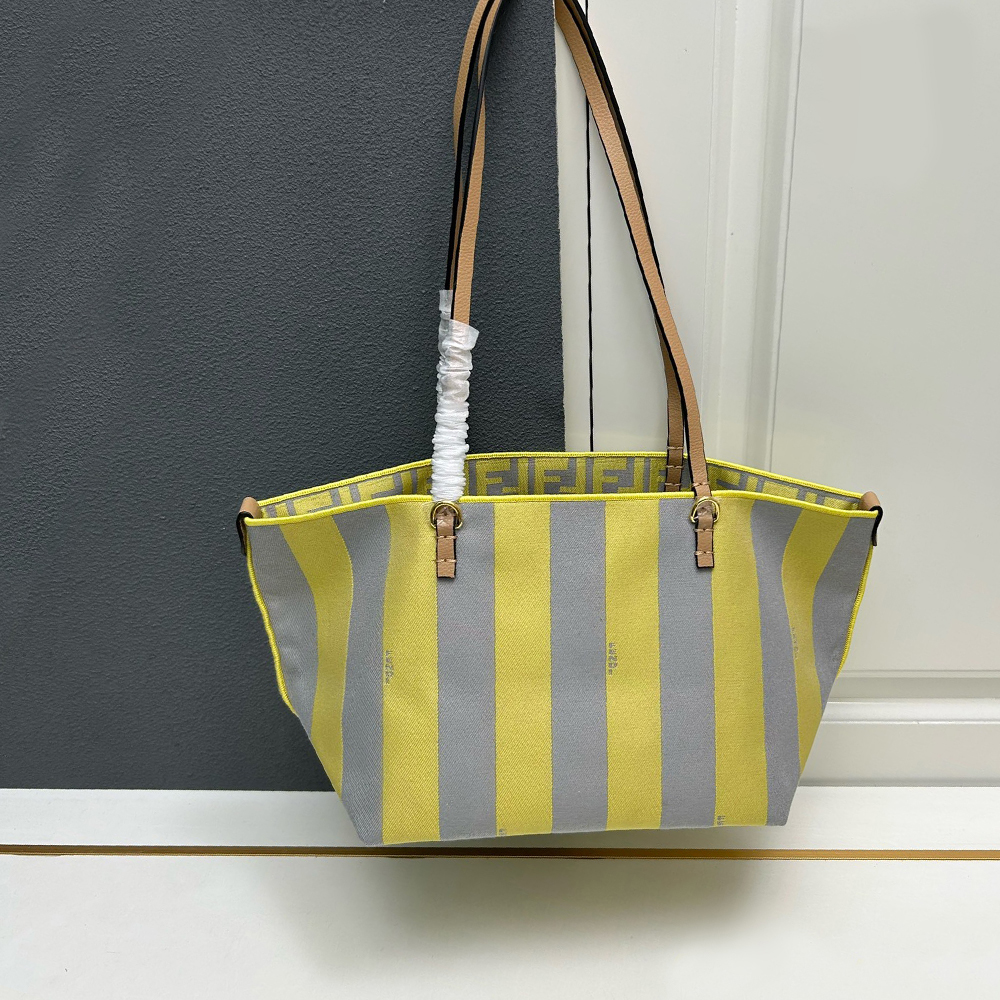 Fendi Reversible shopper in Pequin striped  Bag