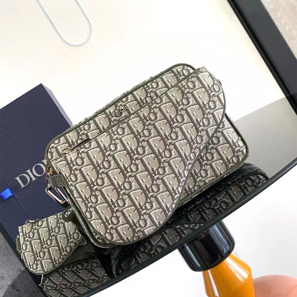 Dior Saddle Triple Pouch