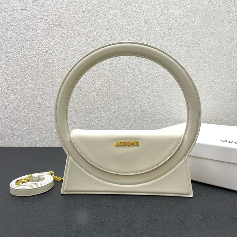Jacquemus  LE PAPIER Circle purse bag