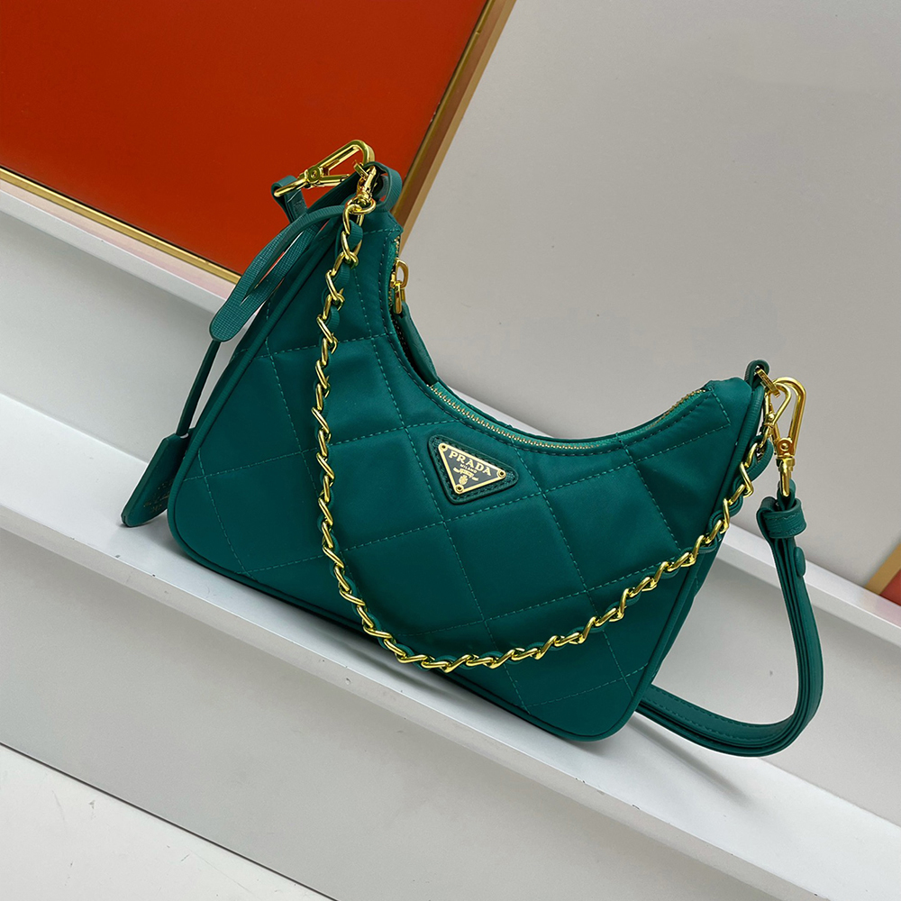  Prada Re-Edition 1995 Chaîne Re-Nylon bag