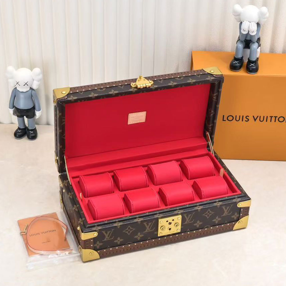 Louis Vuitton Lv  Coffret 8 Montres Watch Bag