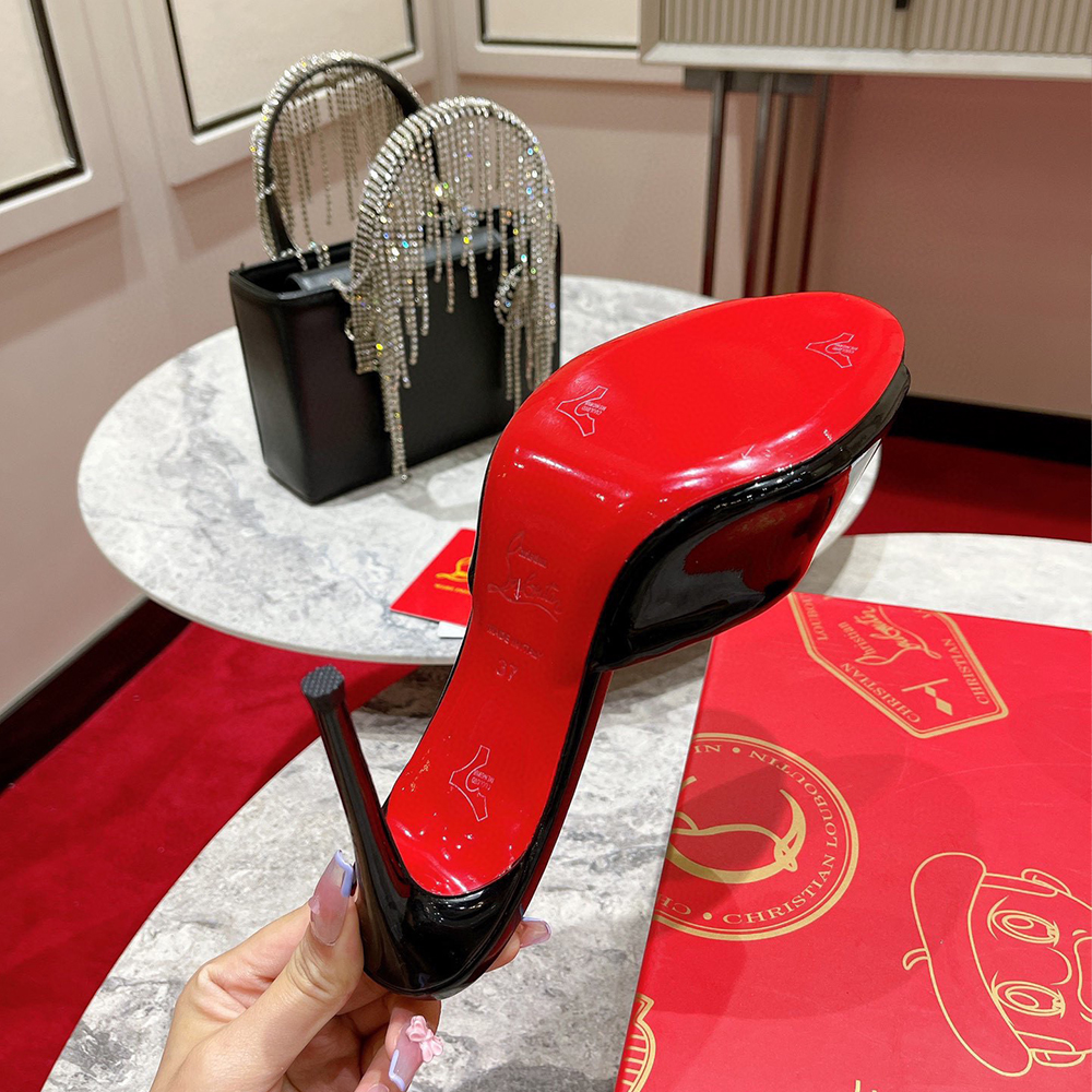 Christian Louboutin Open Toe High Heels