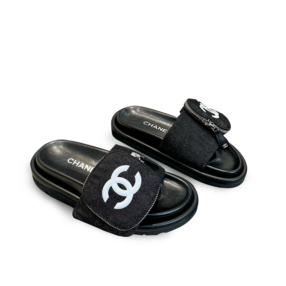 Chanel Pocket Bread Slippers