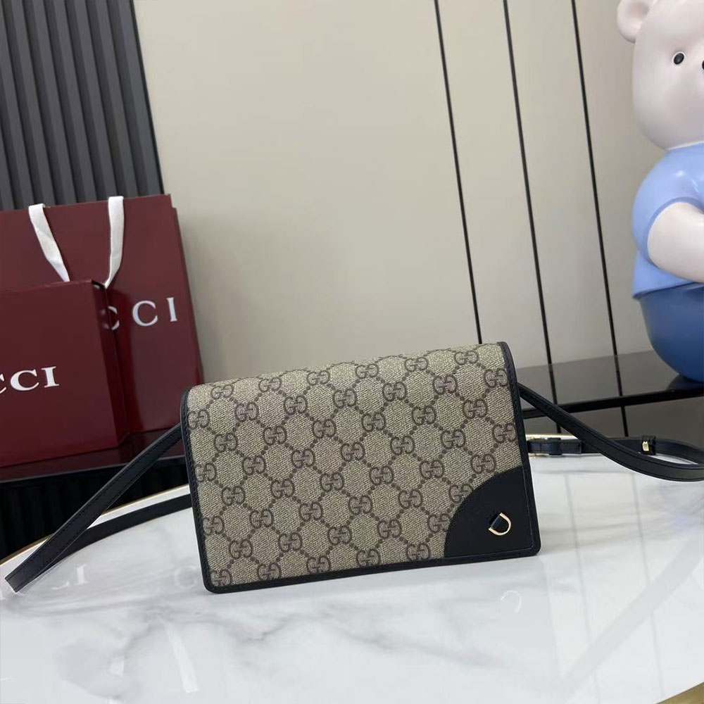 Gucci Emblem Series Super Mini Shoulder Bag