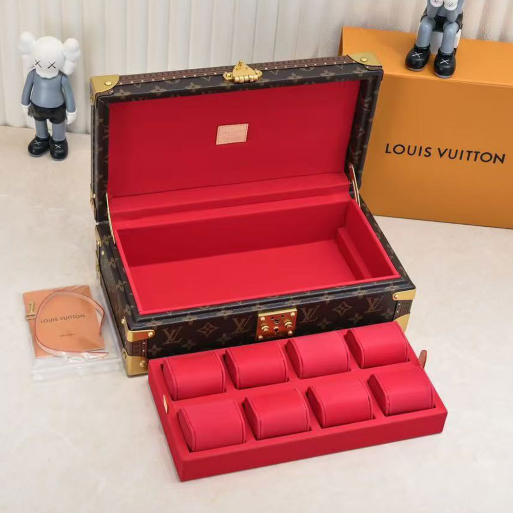 Louis Vuitton Lv  Coffret 8 Montres Watch Bag