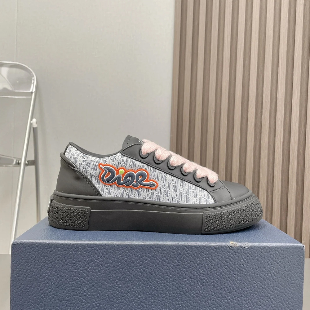 Dior 2025vs Year of the Snake Graphic Casual Board Shoes