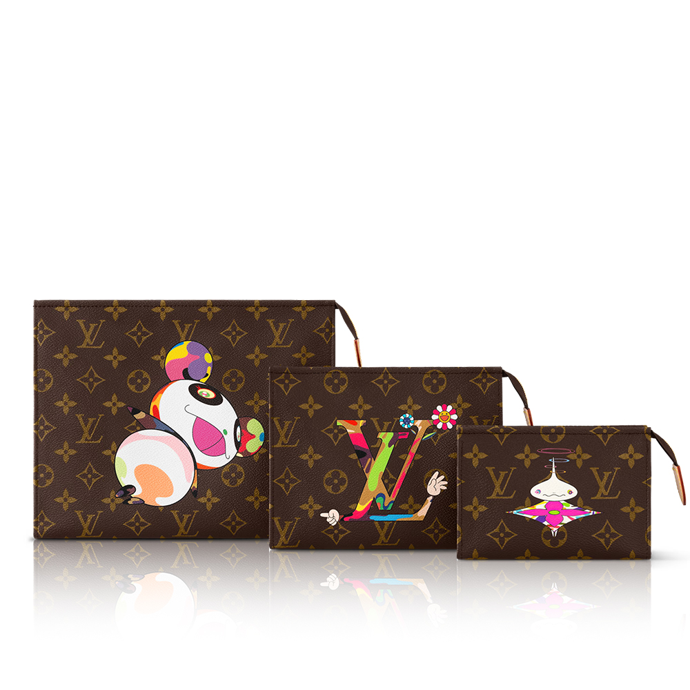 Louis Vuitton LV x TM Trio Toiletry Pouch