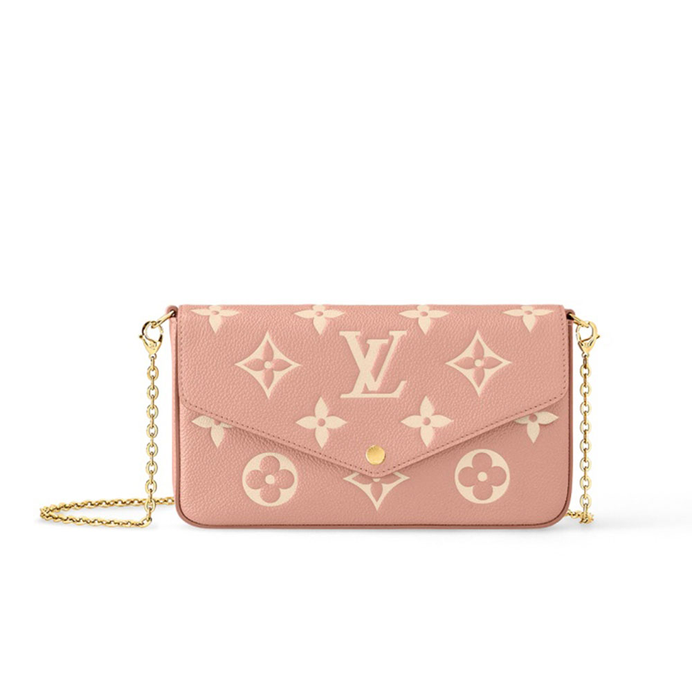 Louis Vuitton Bicolor Monogram Empreinte Pochette Felicie