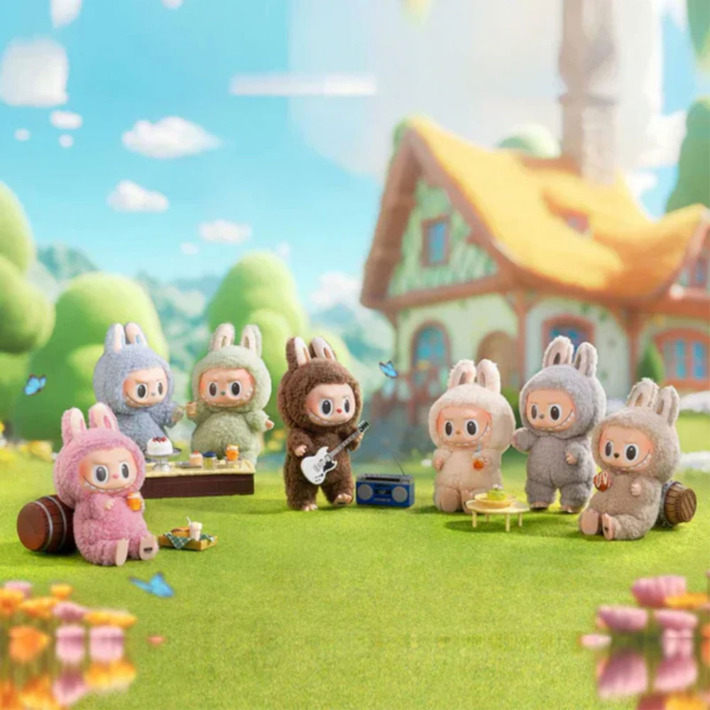 Pop Mart Labubu The Monsters Tasty Macarons Vinyl Plush Pendant