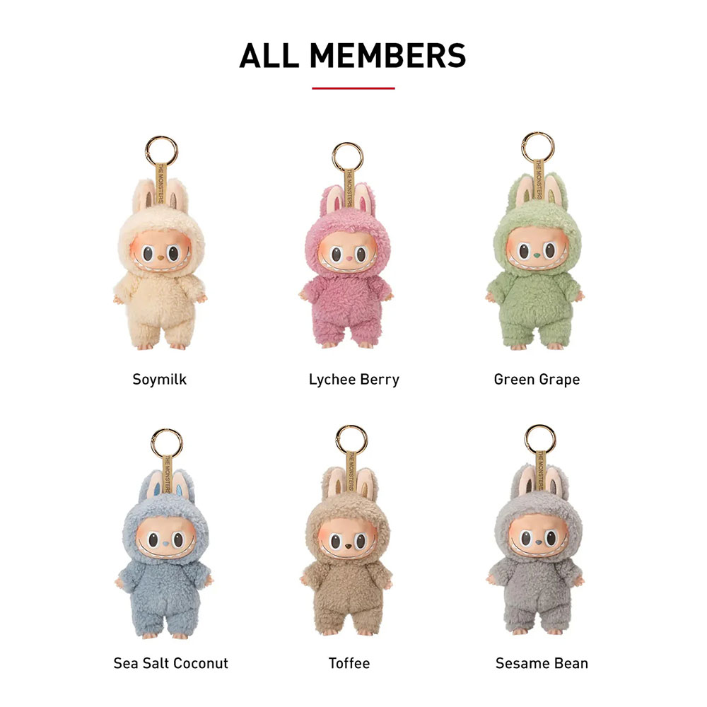 Pop Mart Labubu The Monsters Tasty Macarons Vinyl Plush Pendant