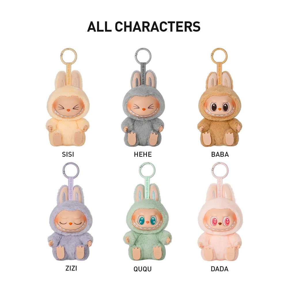 Pop Mart Labubu The Monsters Have a Seat Vinyl Plush Pendant