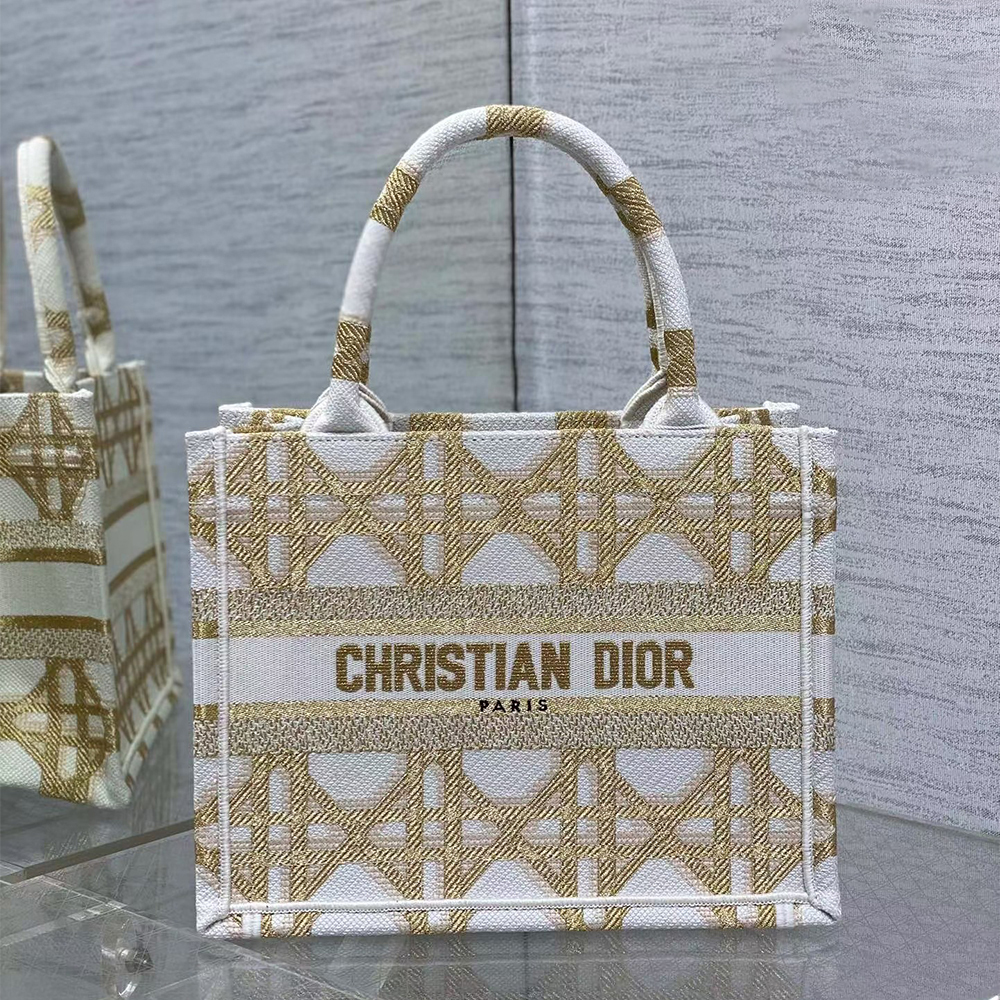 Dior Book Tote D-Lace Macrame Bag