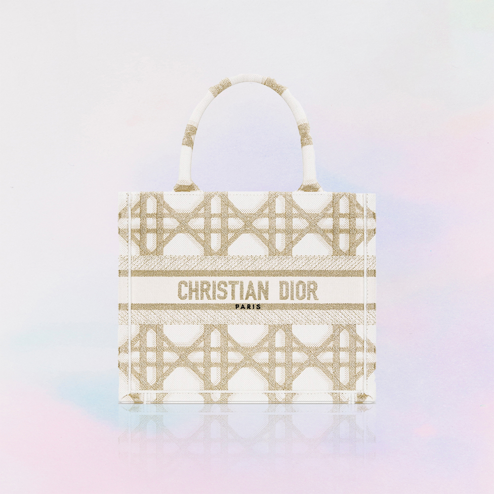 Dior Book Tote D-Lace Macrame Bag