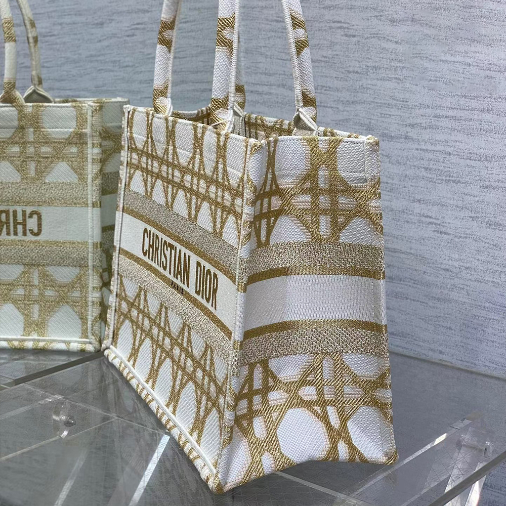 Dior Book Tote D-Lace Macrame Bag