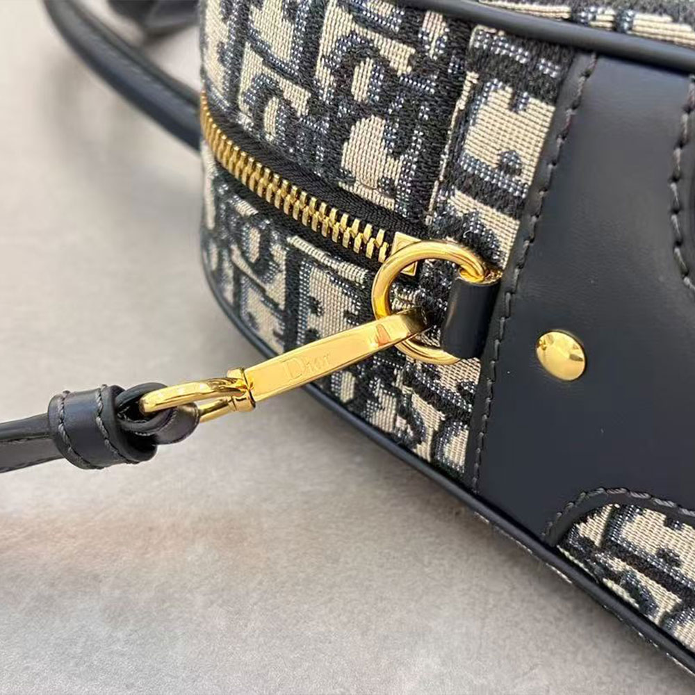 Dior Canvas Bowling Handbag