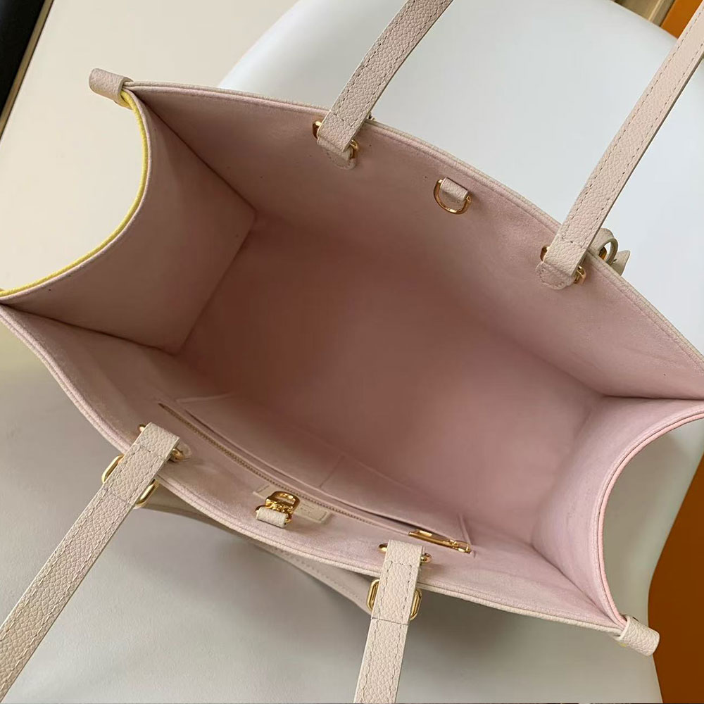 Louis Vuitton Onthego MM Rose Beige M46128