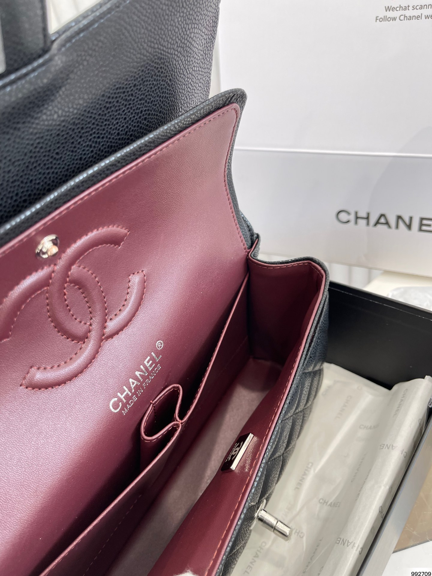 Chanel Double Flap CF 25cm Bag