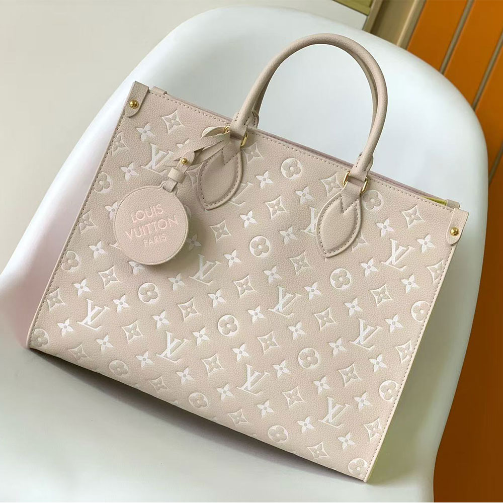 Louis Vuitton Onthego MM Rose Beige M46128