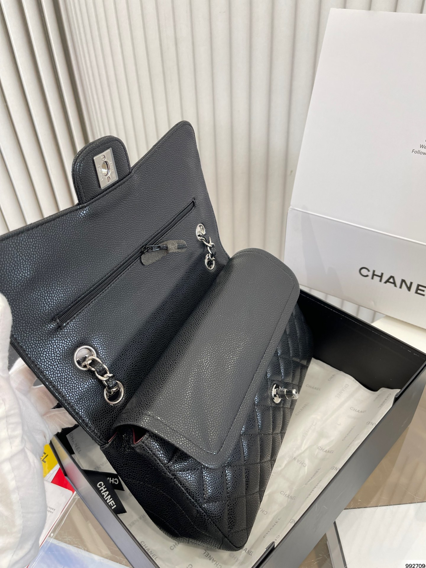 Chanel Double Flap CF 25cm Bag