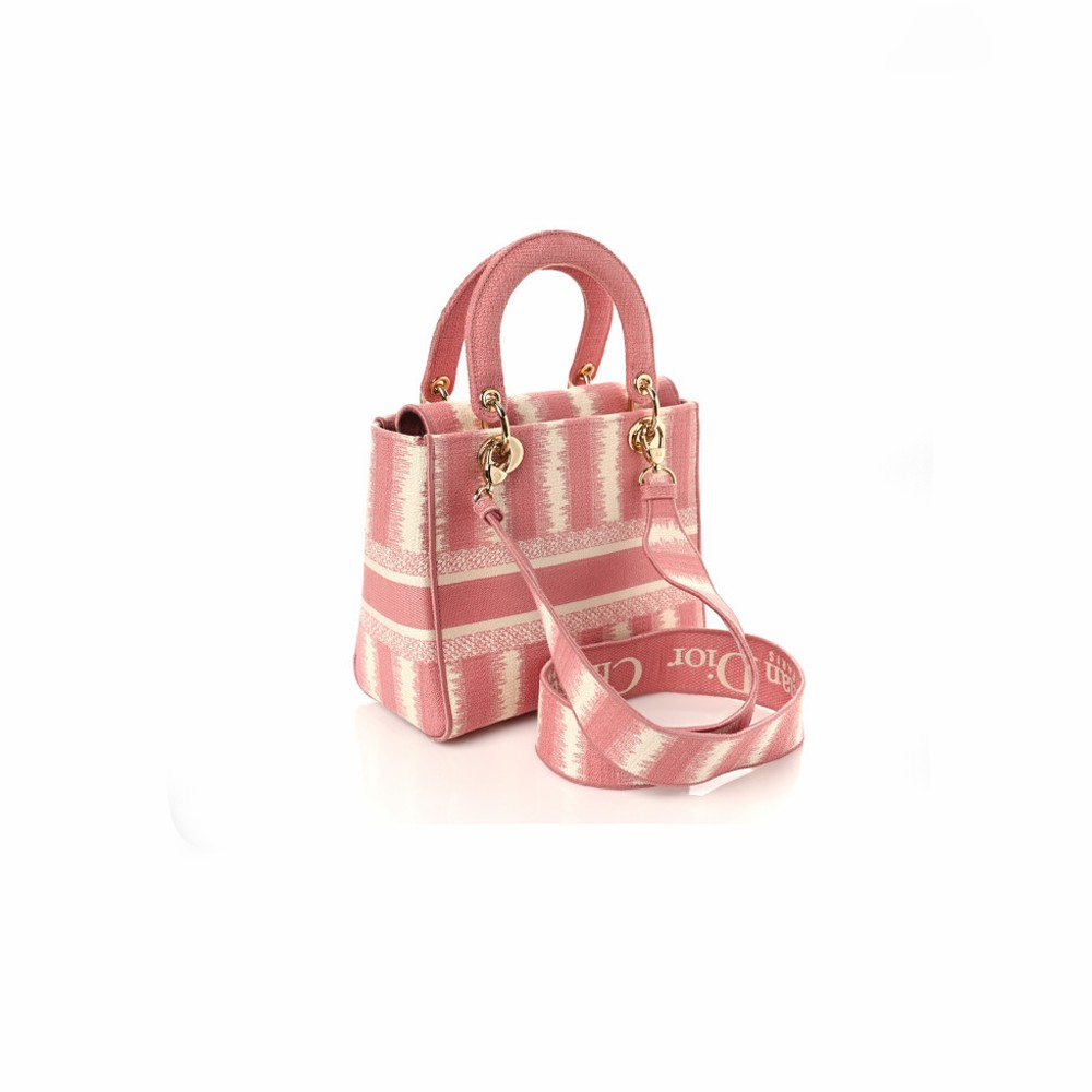 Dior Medium Lady D-Lite Bag 'Lite Pink'
