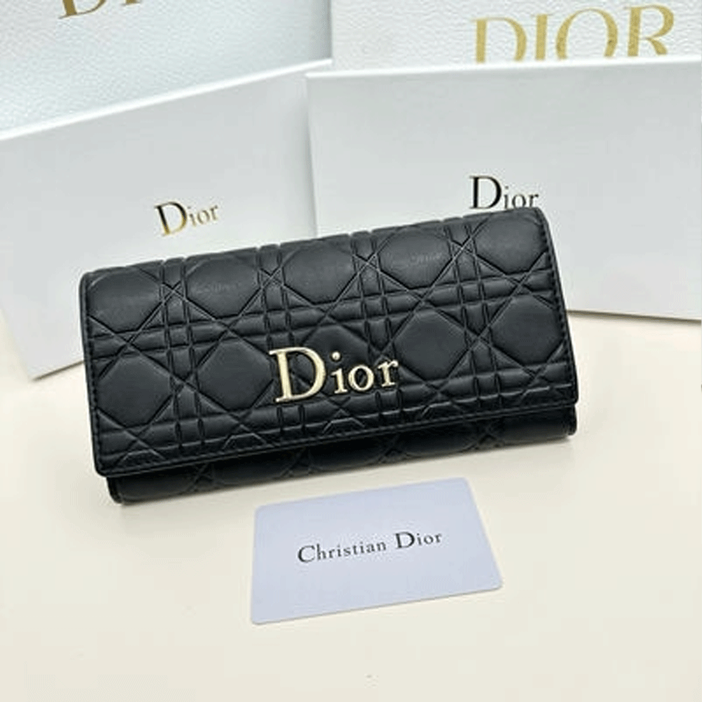 Dior Caviar Leather Wallet
