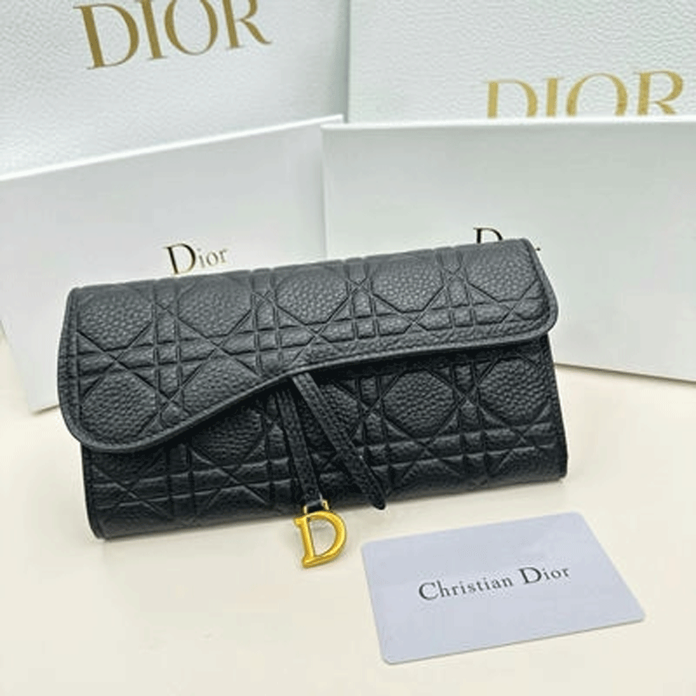 Dior Caviar Leather Wallet