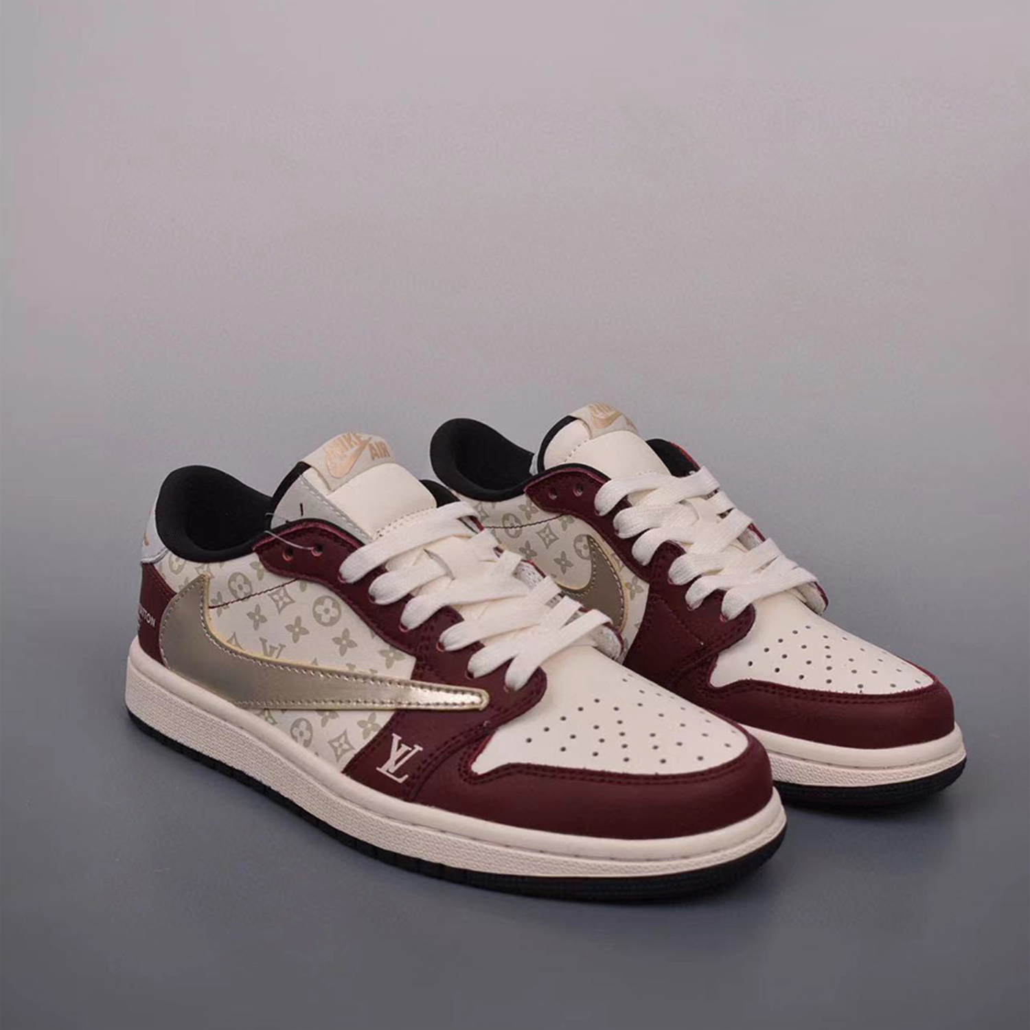 Fragment x TS x LV x Nike Air Jordan 1 Low