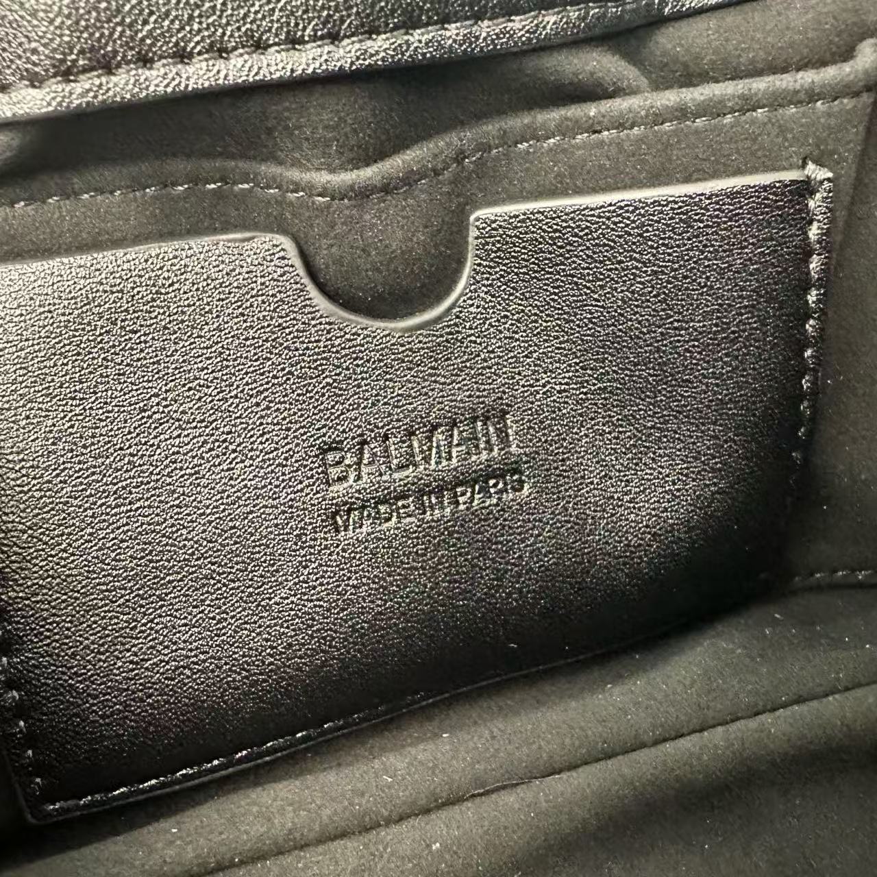 Balmain Mini Anthem bag in leather