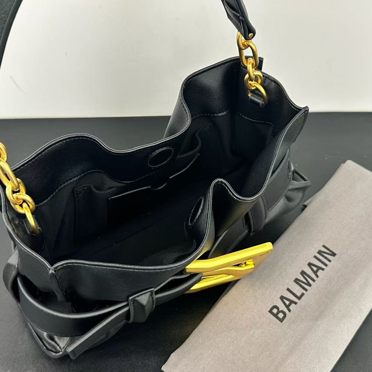 Balmain Mini Anthem bag in leather