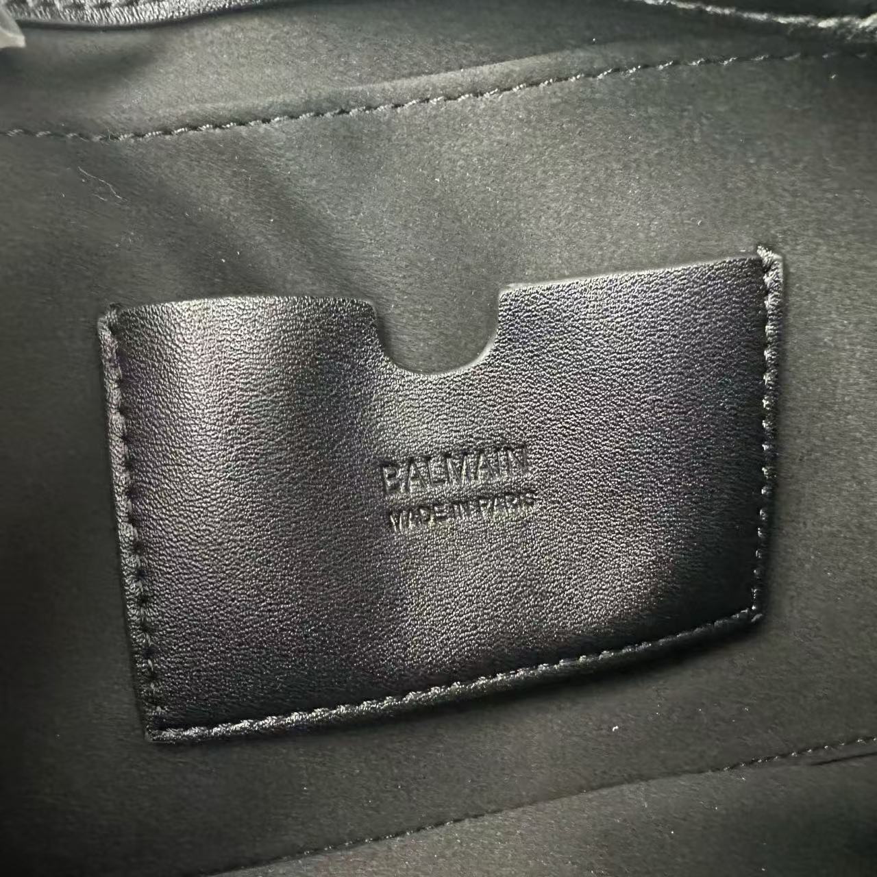 Balmain Medium Anthem bag in leather