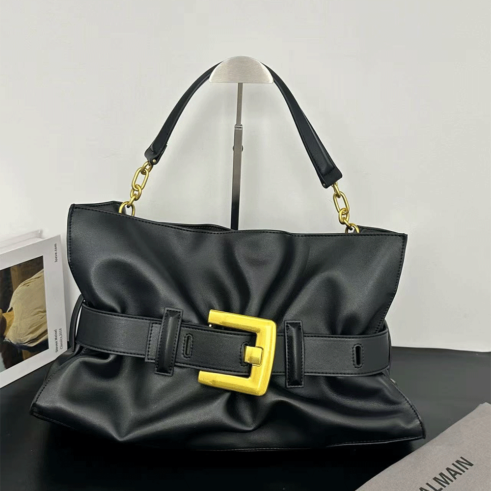 Balmain Medium Anthem bag in leather