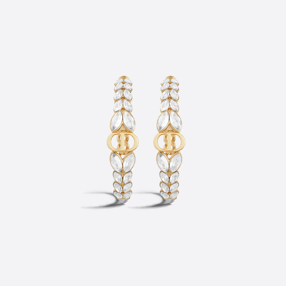 Dior Montaigne Prestige 30 hoop earrings