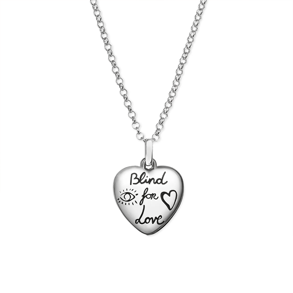 Gucci Blind For Love Necklace