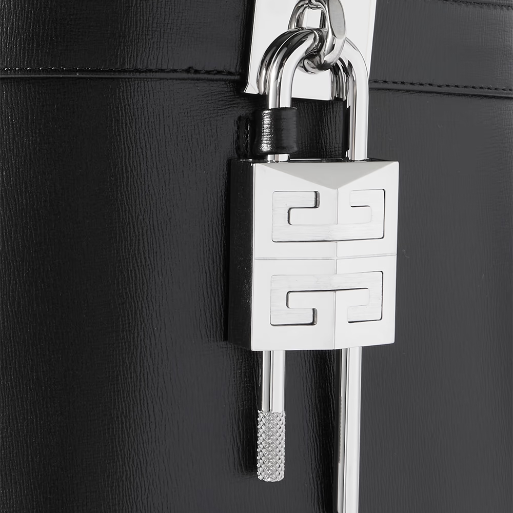 Givenchy Shark Lock Leather Boots with Wide Calf