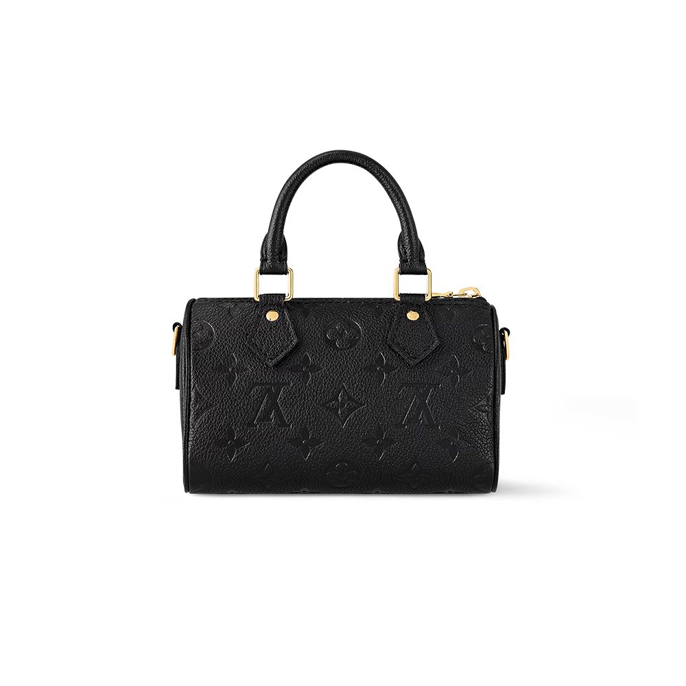 Louis Vuitton Nano Speedy Monogram Empreinte Leather