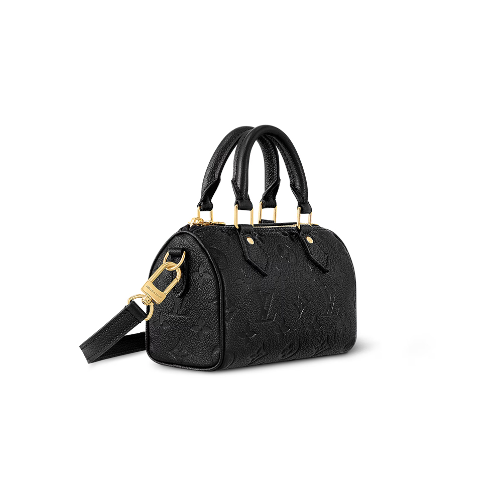 Louis Vuitton Nano Speedy Monogram Empreinte Leather