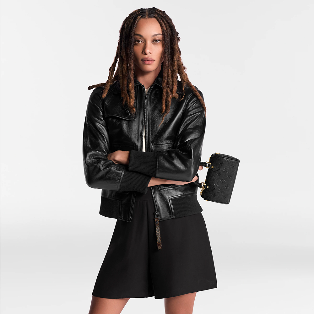 Louis Vuitton Nano Speedy Monogram Empreinte Leather