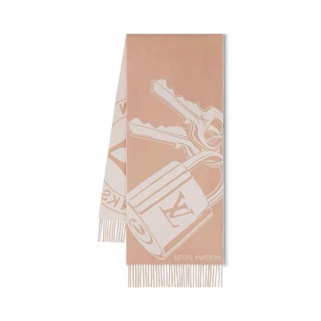 Louis Vuitton Lock and key scarf