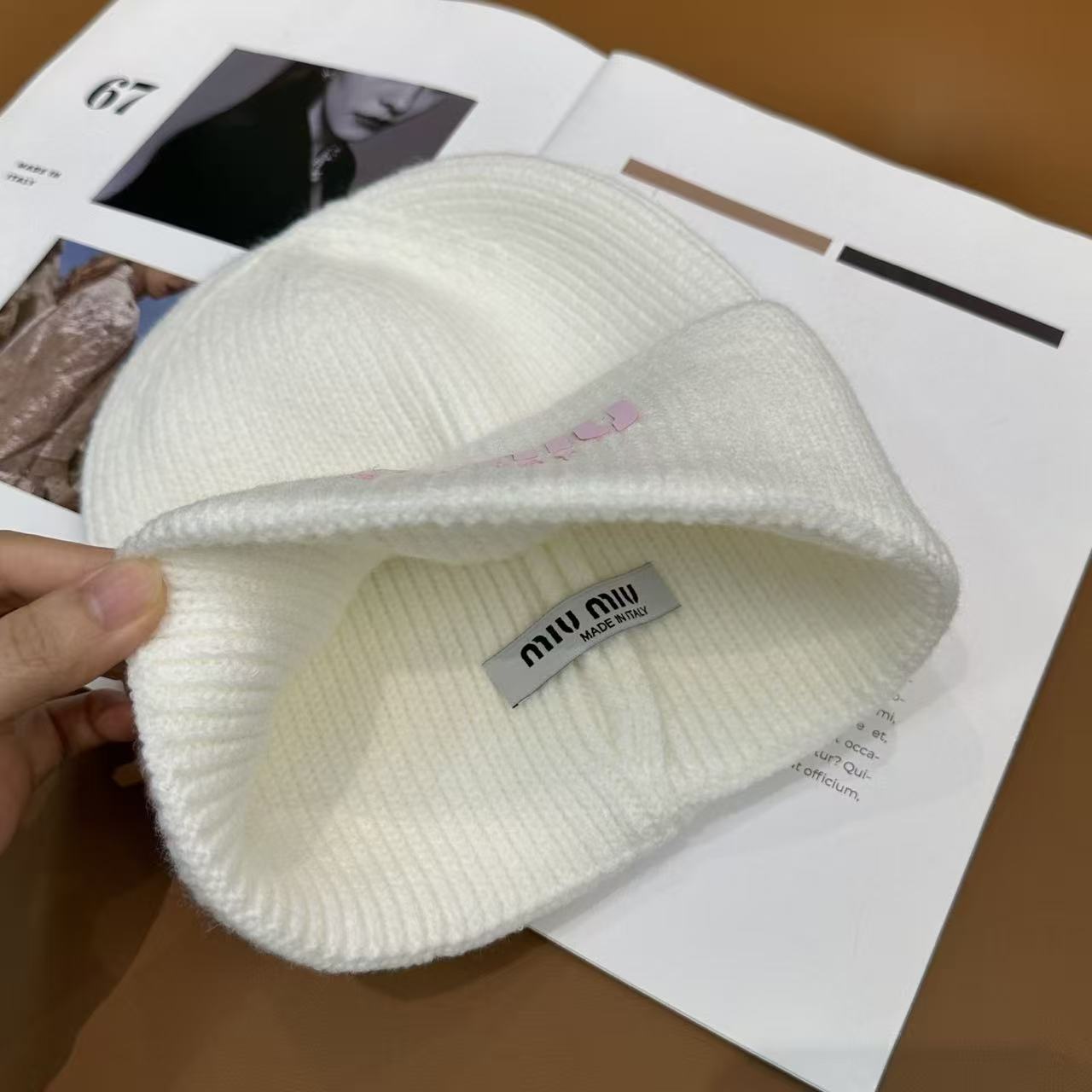 Miu Miu Knitted beanie