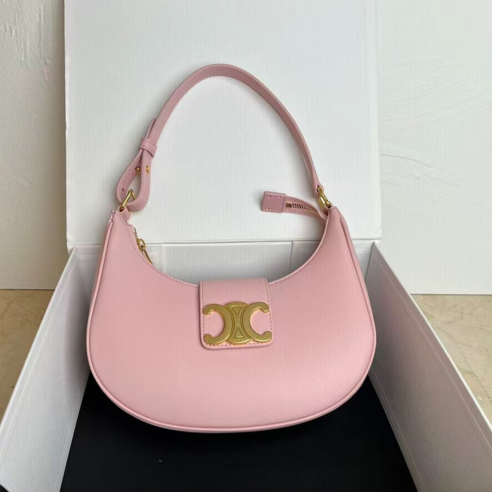 Celine Medium Ava Triomphe Bag In Smooth Calfskin