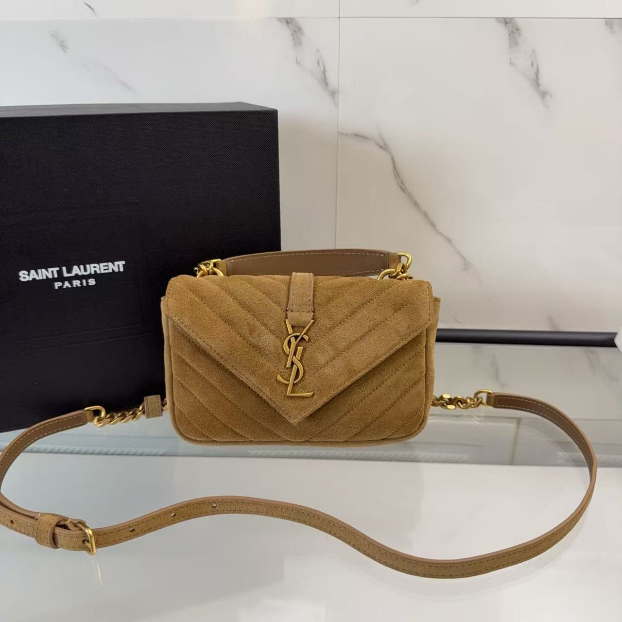 Saint Laurent A miniature COLLEGE bag