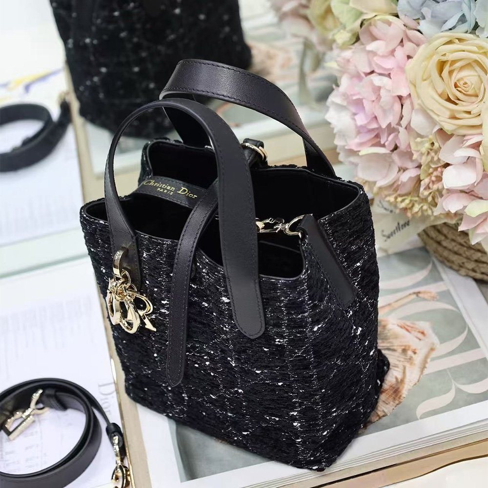 Dior Small Dior Toujours Vertical Tote Bag