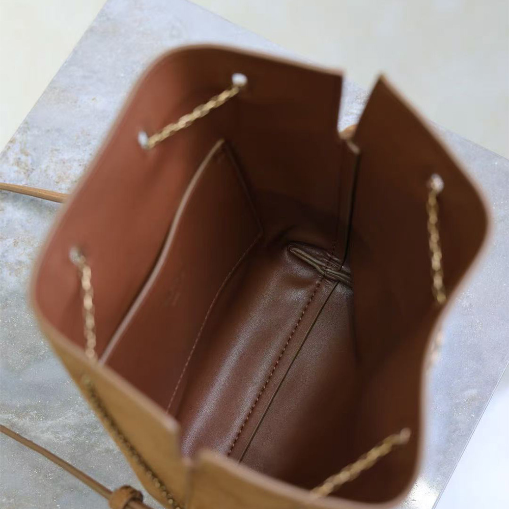 Saint Laurent POCHON Suede Handbag