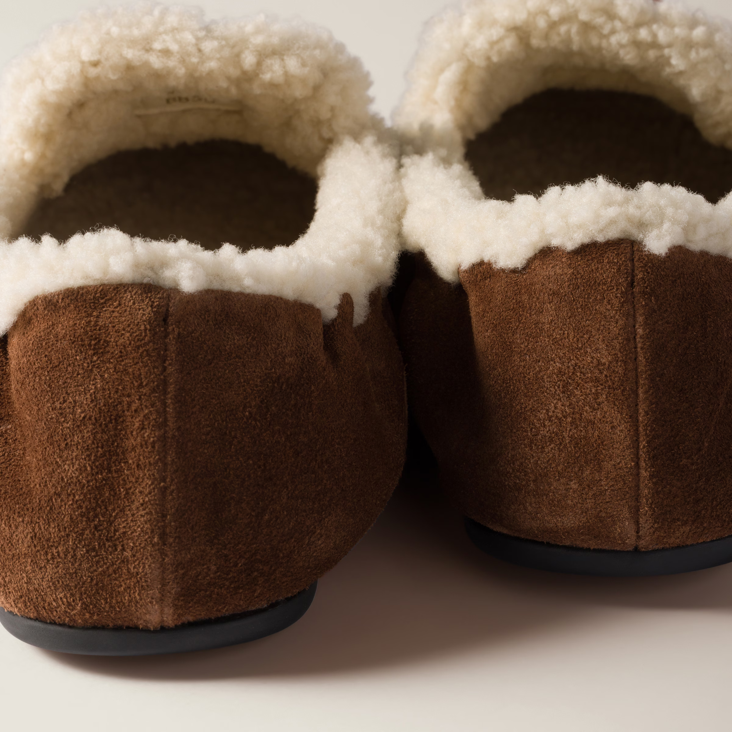 Miu Miu Ruches suede loafers