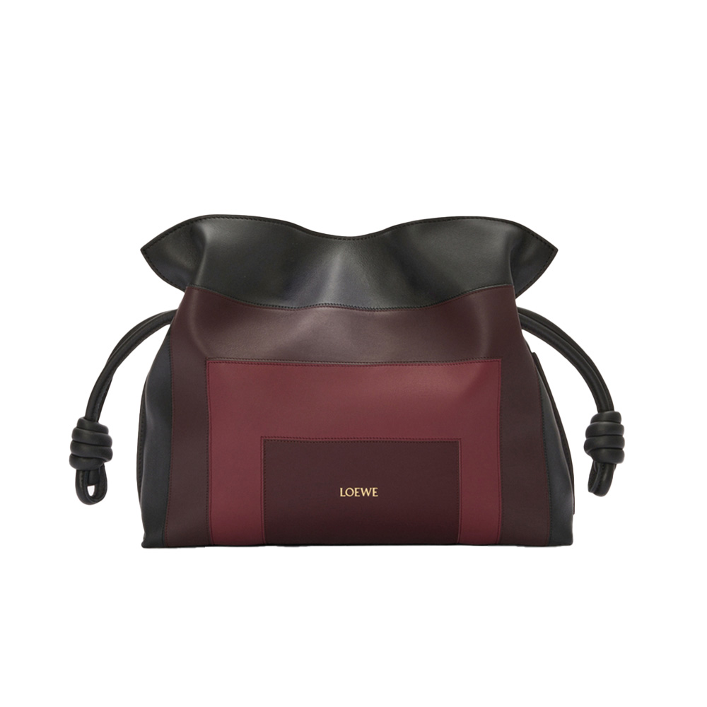 Loewe x Albers Medium Flamenco clutch in nappa calfskin