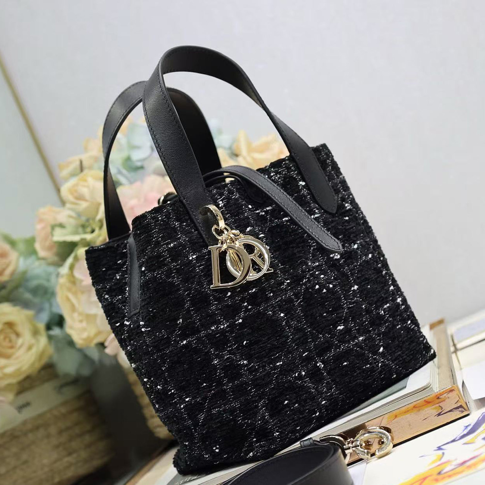 Dior Small Dior Toujours Vertical Tote Bag