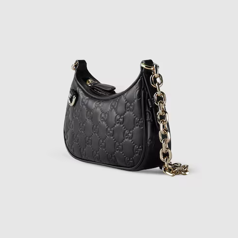 Gucci GG Emblem mini shoulder bag