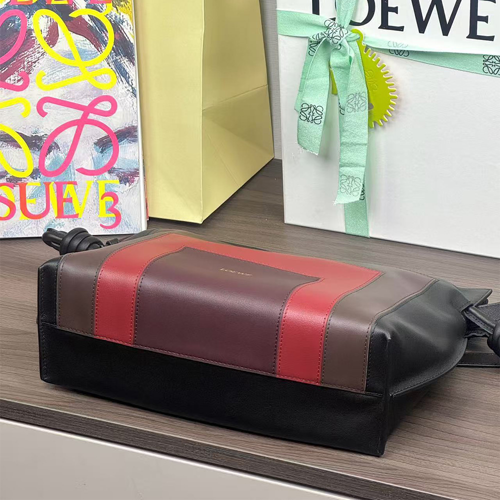 Loewe x Albers Medium Flamenco clutch in nappa calfskin